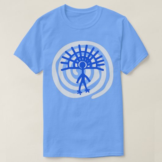 ブルームーンマン Tシャツ (デザイン正面)