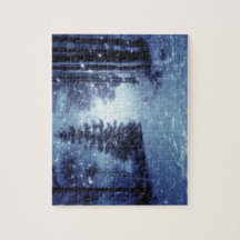 ブルームーンライトマジカルフォレストウィンターシーン