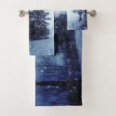 ブルームーンライトマジカルフォレストウィンターシーン バスタオルセット (インサイチュ)