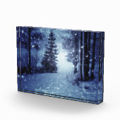ブルームーンライトマジカルフォレストウィンターシーン フォトブロック (右)