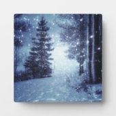 ブルームーンライトマジカルフォレストウィンターシーン フォトプラーク (正面)