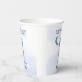 ブルームーンリトルゾウの誕生日の男の子 紙コップ (右)