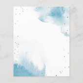 ブルームーン推測ベビー食品シャワーゲーム (裏面)