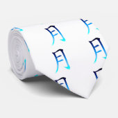 ブルームーン漢字 ネクタイ (ロール)