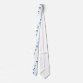 ブルームーン漢字 ネクタイ (裏面)