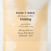 ブルームーン結婚フローラ 三つ折り招待状 (内部中)