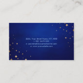 ブルームーン魔法- Oracle Cards, Ball and Crystals 名刺 (裏面)