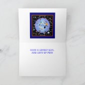 ブルームーン3日。バースデー カード (内部)