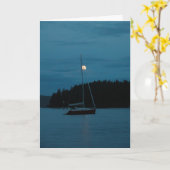 ブルームーン カード (黄色い花)