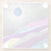 ブルームーン ガラスコースター (裏面)