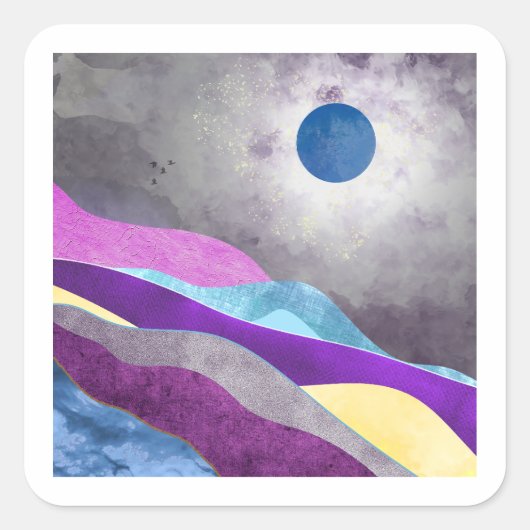 ブルームーン スクエアシール (正面)