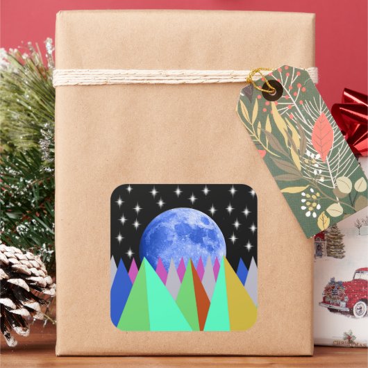 ブルームーン スクエアシール (クリスマス)