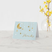 ブルームーン&スターズサンキューノートカード カード (黄色い花)