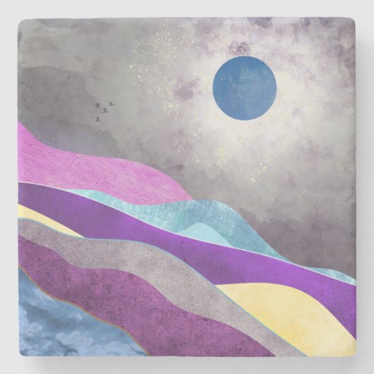 ブルームーン ストーンコースター (正面)