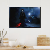 ブルームーン ポスター (キッチン)