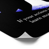 ブルームーン・リーやる気を起こさせるダシップ・ウルフ・ポスター ポスター (角)