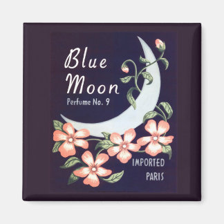 ブルームーンNo.9パリジャンパルフムヴィンテージ磁石 マグネット