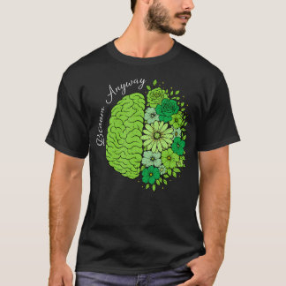 ブルーム・アナウェイ メンタルヘルス 成長 脳 Tシャツ