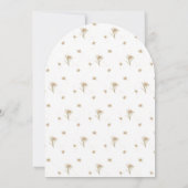 ブルーム アンド グロー エーデルワイス ベビーシャワー 招待状 (裏面)