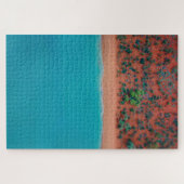 ブルーム·オーストラリアのビーチ航空写真 ジグソーパズル (横)