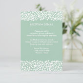 ブルーム カスタマイズ可能な結婚式の受付/方向 エンクロージャーカード (スタンド正面)