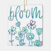 ブルーム セラミックオーナメント (左)