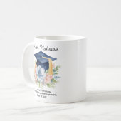 🎓 ブルーム＆タッサル 卒業マグカップ コーヒーマグカップ (正面左)