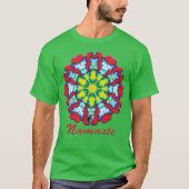 ブルーム ナマステ カリドスコープ Tシャツ (正面)
