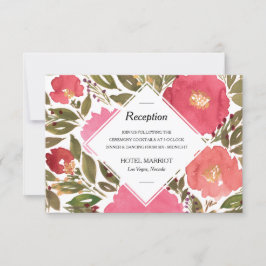 ブルーム フラワーズ 受付カード 招待状