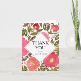 ブルーム フラワーズ 感謝カード 招待状