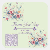 ブルーム & ブランド スクエアシール (正面)