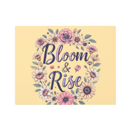 ブルーム＆ライズ メタルプリント