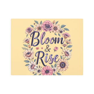 ブルーム&ライズ メタルプリント