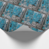 ブルーメイクウィッシュホリデー ラッピングペーパー (角)