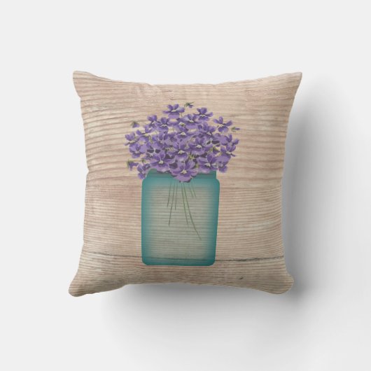 ブルーメイソンのジュエリー枕 クッション