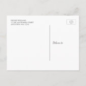 ブルーメイソンの瓶ひまわり日曜保存 案内ポストカード (裏面)