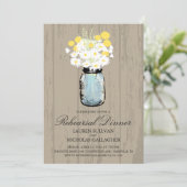 ブルーメイソンジャーとデイジーリハーサルディナー 招待状 (スタンド正面)