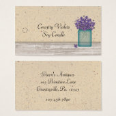 ブルーメイソンジャールヴィオレつるスラベル (正面&裏面)