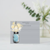 ブルーメイソンジャー レシピカード (スタンド正面)