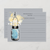 ブルーメイソンジャー レシピカード (正面/裏面)