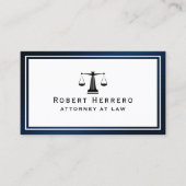 ブルーメエレガントールのリーガル・ビジネス・カード 名刺 (正面)