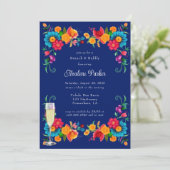 ブルーメカラフルキシカンフィエスタブランチ&バブリー 招待状 (スタンド正面)