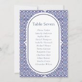 ブルーメキシカンタラベスペインのラ結婚ス 招待状 (正面)