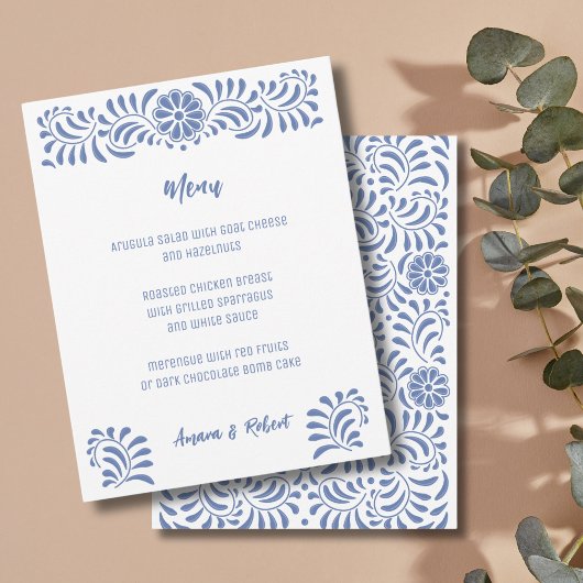 ブルーメキシカンタラベラスタイル 案内状