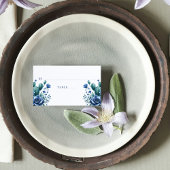 ブルーメキシコスタイルキンセアニラパーソナライズされた プレイスカード