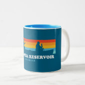 ブルーメサリザーバコロラドカヌー ツートーンマグカップ (正面右)