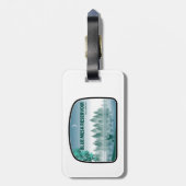 ブルーメサリザーバコロラドディアー ラゲッジタグ (裏面縦)