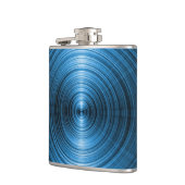 ブルーメタリック フラスク (左)