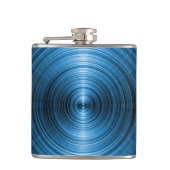 ブルーメタリック フラスク (正面)