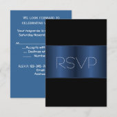 ブルーメタリック ブラック RSVP (正面/裏面)